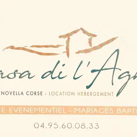 Casa Di L'aghja, Authentique Maison De Village Corse * Novella